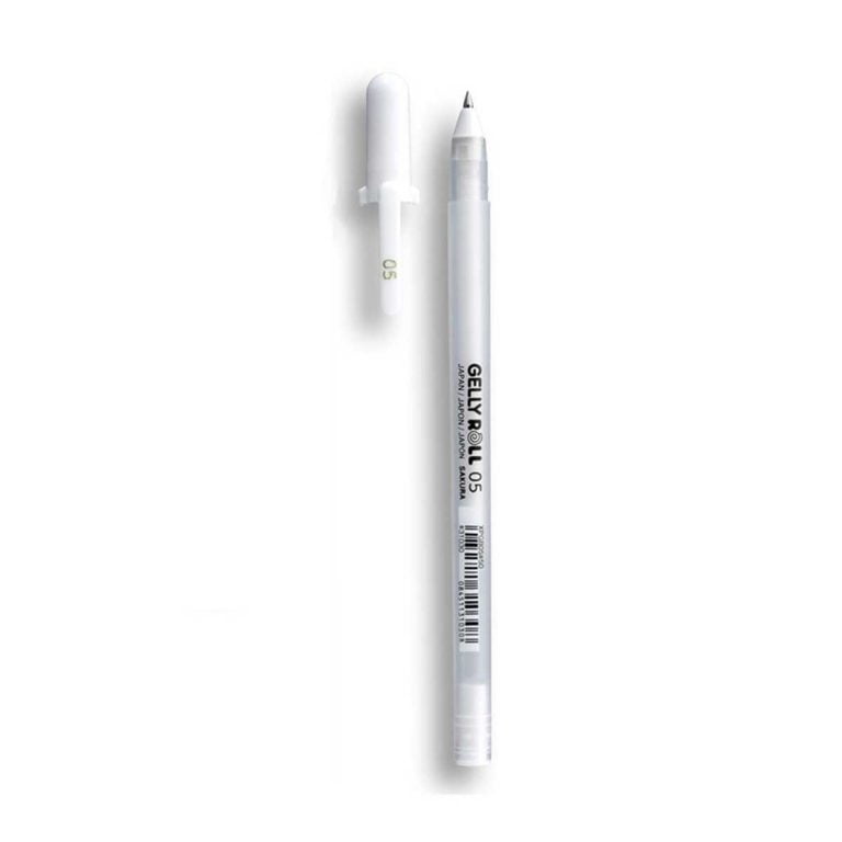 Lapicero tinta gel blanco um 120ac signo creamy 0.7 mm Uniball - Ofimarket